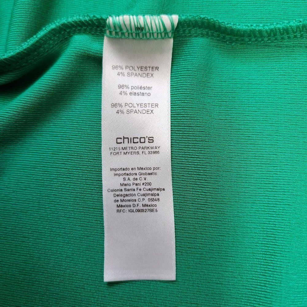 Chico's cold shoulder top shirt - Size 2 - Picture 4 of 4